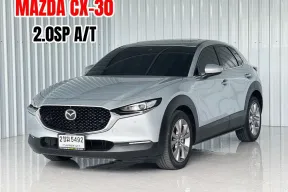 รถมือเดียว Mazda CX-30 2.0 SP สภาพดี พร้อมใช้ รถเก๋ง 5 ประตู 