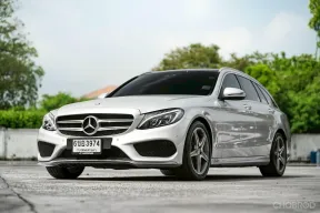 Benz C300h Bluetec Hybrid Estate ปี 2015  ดีเซลไฮบริดสุดประหยัด วิ่งน้อยมาก ใครหาอยู่ห้ามพลาด‼️
