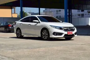 Honda Civic 1.8 EL เกียร์ออโต้ สีขาว ปี 2017 