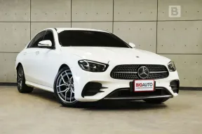 2023 Mercedes-Benz E220 2.0 W213 d AMG Sport AT ดีเซล Model Facelift สุดท้ายของ W213 ไมล์แท้ B4695
