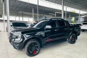 FORD RANGER STORMTRAK 2.0 4WD Bi-TURBO ปี 2023 รถสวย มือแรก สภาพป้ายแดง ไมล์น้อย TOP รับประกันตัวถัง