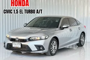 โฉม FE ฟรีดาวน์ Honda CIVIC 1.5 TURBO EL รถเก๋ง 5 ประตู ออกรถง่าย
