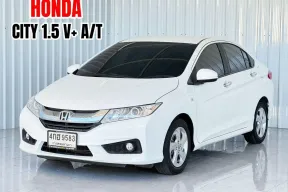 รถบ้าน Honda CITY 1.5V+ i-VTEC รถเก๋ง 4 ประตู รถสภาพดี มีประกัน