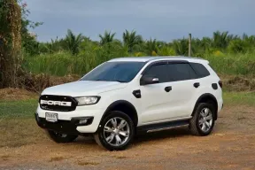 FORD EVEREST 2.2 TITANIUM PLUS (2WD) ปี 2017 ตัวท็อปสุด หรู ขับดี ดูแลถึง เซอร์วิสศูนย์ทุกระยะ