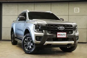 2023 Ford RANGER 2.0 Double Cab WildTrak 4WD AT ไมล์แท้ 5 หมื่น รับประกัน 5 ปี 150,000 KM B7455