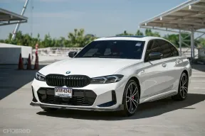 BMW 330e M Sport G20 ปี 2023 ซีดานหรู สปอร์ตพรีเมียม วารันตีเหลือๆ