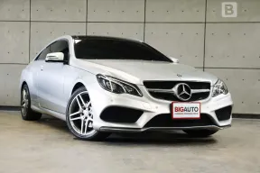 2016 Mercedes-Benz E200 2.0 W207 AMG Dynamic Coupe AT ไมล์แท้ รถศูนย์ไทย Made in Germany B6154
