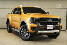 2023 Ford RANGER 2.0 Double Cab WildTrak Hi-Rider AT ไมล์แท้ 4 หมื่น รับประกัน5ปี 150,000KM B4976