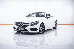 1E643 BENZ C-CLASS C300 CABRIOLET AMG AT 2018