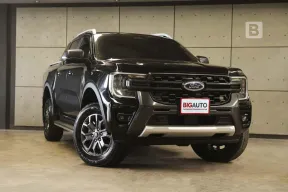 2023 Ford RANGER 2.0 Double Cab WildTrak Hi-Rider AT ไมล์แท้ 1 หมื่น รับประกัน 5 ปี 150,000 KM B3105