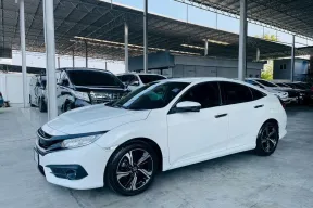 HONDA CIVIC 1.5 RS TURBO ปี 2016 รถสวย สภาพพร้อมใช้ ไมล์น้อย 6 หมื่นโล TOP สุด รับประกันตัวถังสวย