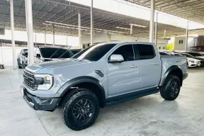 FORD RAPTOR 2.0 Bi-TURBO 4WD 2024 รถสวย มือแรกออกห้าง สภาพป้ายแดง ไมล์ 3 หมื่น TOP รับประกันตัวถัง