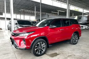 TOYOTA FORTUNER 2.8 LEGENDER 4WD ปี 2021 รถสวย มือแรก ไมล์แท้ TOP สุด รับประกันตัวถังสวย