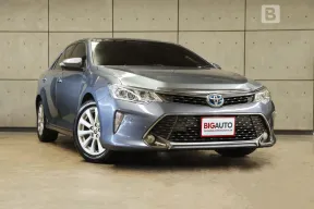 2016 Toyota CAMRY 2.5 Hybrid Navi Sedan AT ไมล์แท้ สี Greyish Blue Mica Metallic รหัสสี 8V5แท้ B8705