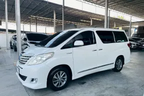 TOYOTA ALPHARD 2.4 HV 4WD ปี 2014 รถสวย สภาพพร้อมใช้ ไมล์น้อย รับประกันตัวถังสวย