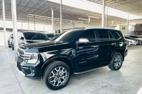 FORD EVEREST 2.0 TITANIUM PLUS 4WD 2024 รถสวย มือแรกออกห้าง พร้อมใช้ ไมล์น้อย TOP รับประกันตัวถัง