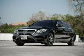 Benz S560e AMG ปี 2019  รถมือเดียว ป้ายแดง ไม่เคยชนไม่เคยเกิดอุบัติเหตุ นั่งสบาย นุ่มละมุนทุกเนิน