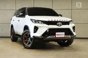 2021 Toyota FORTUNER 2.4 Legender Black top SUV AT ไมล์แท้ 8 หมื่น รับประกันตัวรถ5ปี 150,000KM B5441