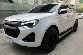 2025 ISUZU DMAX CAB4 HI-LANDER 1.9 M AUTO สีขาวมุก ปุ่มSTART วิ่งน้อย 3,528 กม มือเดียว รถสวยสภาพใหม