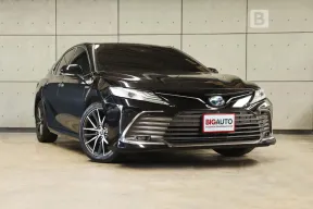 2022 Toyota CAMRY 2.5 HEV Premium Luxury Sedan AT ไมล์แท้ รับประกันตัวรถ 5 ปี 150,000 KM B8714