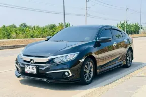 รถมือเดียว ป้ายแดง ไมล์แท้ ฟรีดาวน์ HONDA CIVIC 1.8 EL FC MNC 2019 จด 2020 