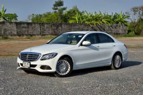MERCEDES-BENZ C300 BlueTEC HYBRID EXCLUSIVE [W205] ปี 2016 ไมล์น้อย ประหยัด แรง หรู ครบจบในคันเดียว