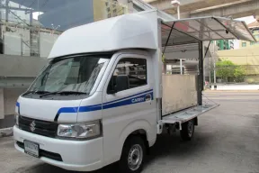 2022 SUZUKI CARRY 1.5 สีขาว เกียร์ธรรมดา แต่ง FoodTruck 