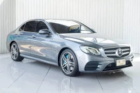 MERCEDES-BENZ E350e 2.0 AMG DYNAMIC ปี 2018 สีเทา โฉม W213 ปี16-24