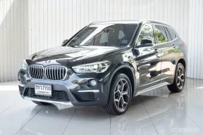 BMW X1 2.0 sDrive18d xLine ปี 2017 สีดำ  โฉม F48 ปี16-23