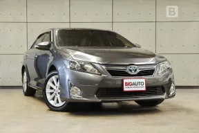 2013 Toyota CAMRY 2.5 (ปี 12-18) Hybrid Navi AT (Top) ไมล์แท้ ประวัติดีเข้าเช็กศูนย์ทุกระยะ B2776