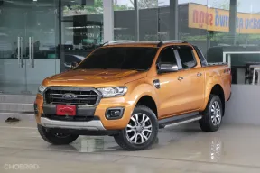 Ford RANGER 2.0 Bi-Turbo Wildtrak 4WD ออโต้ ปี 2019 รถบ้านมือเดียว สวยบางเดิมทั้งคัน ไมล์น้อย ฟรีดาว
