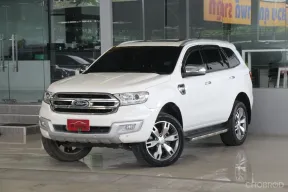 Ford Everest 3.2 Titanium plus 4WD ปี 2017 รถบ้านมือเดียว เข้าศูนย์ตลอด สวยเดิมทั้งคัน ออกรถ0บาท