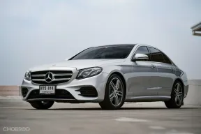 Benz E220d AMG ปี 2016  เครื่องยนต์ดีเซลล้วน ๆ ประหยัดน้ำมัน  มือเดียวสวยๆ
