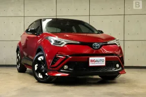 2018 Toyota C-HR 1.8 HV Hi SUV AT ไมล์แท้ ภายนอกเบิกชุดแต่ง Karl Lagerfeld (Full Package) B1541