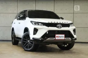 2021 Toyota FORTUNER 2.4 Legender (Black top) 4WD SUV AT ไมล์แท้ 7 หมื่น มือแรกจากป้ายแดง B4580