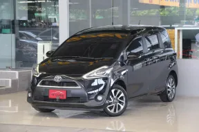 Toyota Sienta 1.5 V ปี 2017 รถบ้านมือเดียว ใช้น้อยเข้าศูนย์ตลอด สวยเดิม ไม่เคยติดแก๊ส ออกรถ0บาท