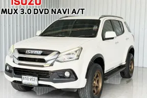 รถ 7ที่นั่ง สภาพสวยพร้อมใช้  Isuzu MU-X 3.0DVD SUV 