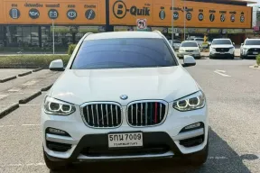 รถมือเดียว ไมล์แท้ BMW X3 2.0d X-DRIVE G01 4WD SUV 2019 จด 2020 แท้