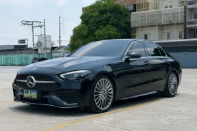 2022 Benz C220d Amg Dynamic W206 สีดำ