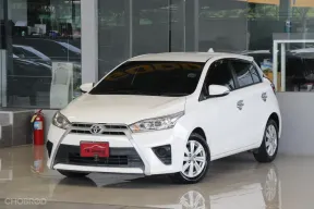 Toyota YARIS 1.2 G ปี 2016 รถบ้านมือเดียว ไมล์แท้4*,***โล  ไม่เคยติดแก๊สแน่นอน ออกรถ0บาท