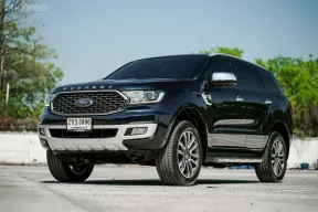 Ford Everest 2.0 Bi-Turbo Titanium+ 4x4 ปี 2021 สายลุย กิจกรรมแน่น แบกของได้เยอะ คันนี้เอาอยู่