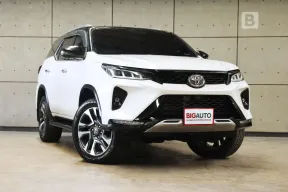 2021 Toyota FORTUNER 2.4 Legender (Black top) 4WD SUV AT ไมล์แท้ รถมือแรกจากป้ายแดง B1039
