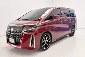 2021จด2022 Toyota Alphard 2.5 Sc Package สีแดง