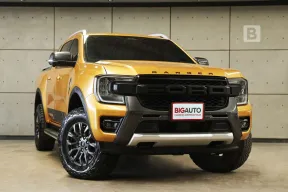 2022 Ford RANGER 2.0 WildTrak Hi-Rider Bi-Turbo AT ไมล์แท้ 4 หมื่น รับประกัน 5 ปี 150,000 KM B5443