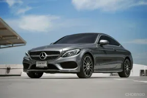 Benz C250 Coupe AMG ปี 2018 ทรงสปอร์ตจะผ่านไปกี่ปีก็เท่  ดูดี ไม่มีเอ้าท์