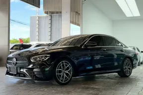 2021 Benz E220d Amg Sport Line W213 สีดำ
