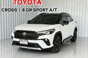ฟรีดาวน์ Toyota Corolla Cross GR Sport รถเก๋ง 5 ประตู รถสภาพดี มีประกัน