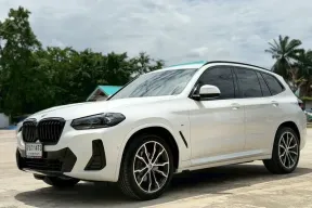 2022 Bmw X3 xDrive20d M-Sport Lci สีขาว