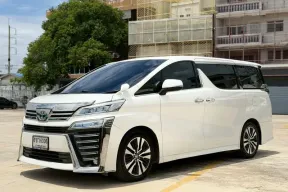 2020 Toyota Vellfire 2.5 ZG Editon สีขาว
