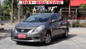 2013 Nissan Almera 1.2 E รถเก๋ง 4 ประตู ผ่อนเดือนละ 4,000.-/6ปี